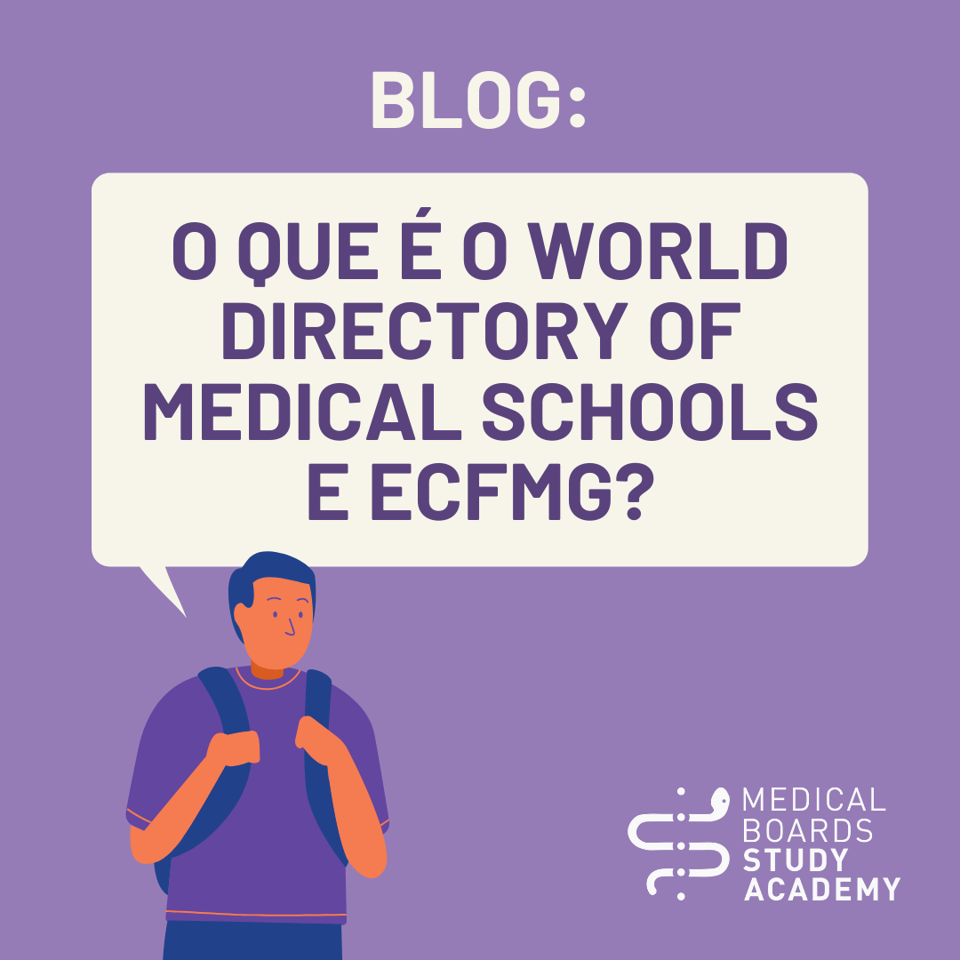 O que é o World Directory of Medical Schools e ECFMG?